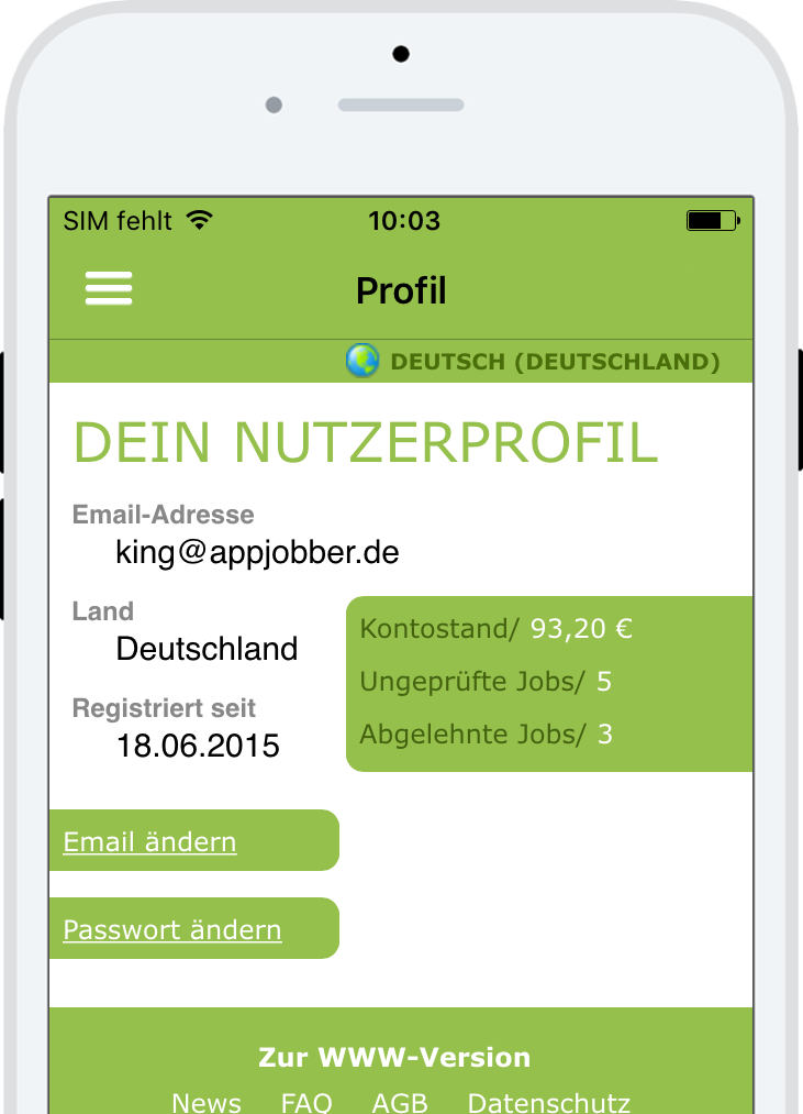 Appjobber Auszahlung Appjobber Auszahlung
